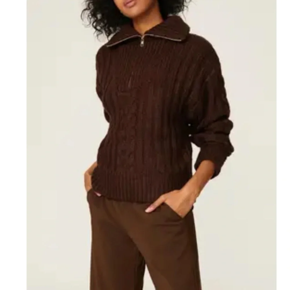 525 America Cable Half Zip Pullover